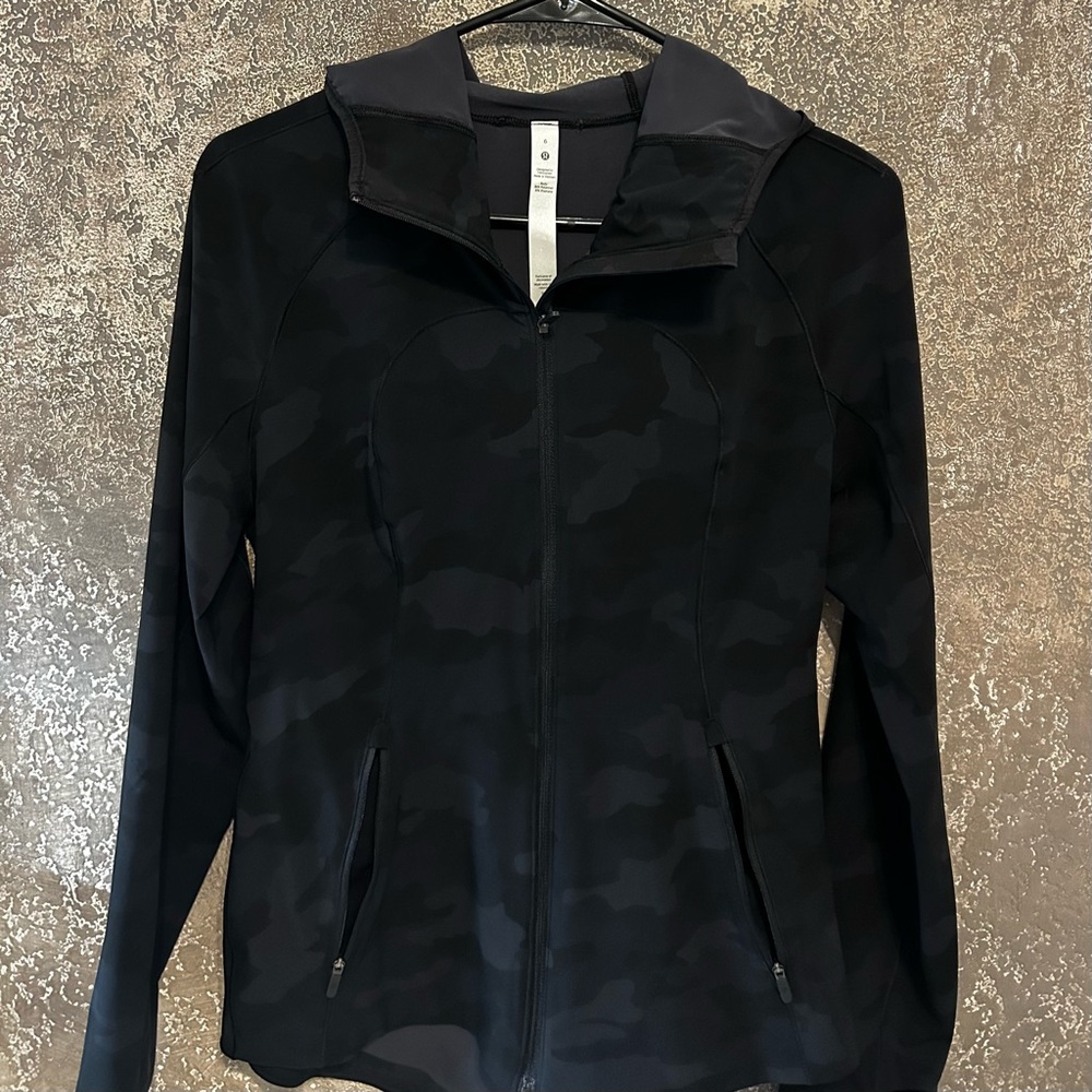 lululemon athletica Black Camo Utility Jacket